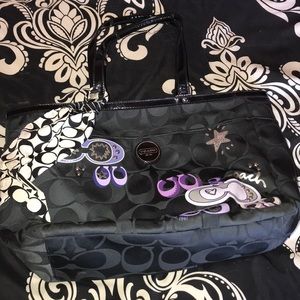 Coach diaper bag